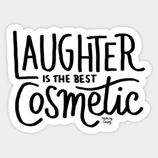 Laughter is the Best Cosmetic Sticker